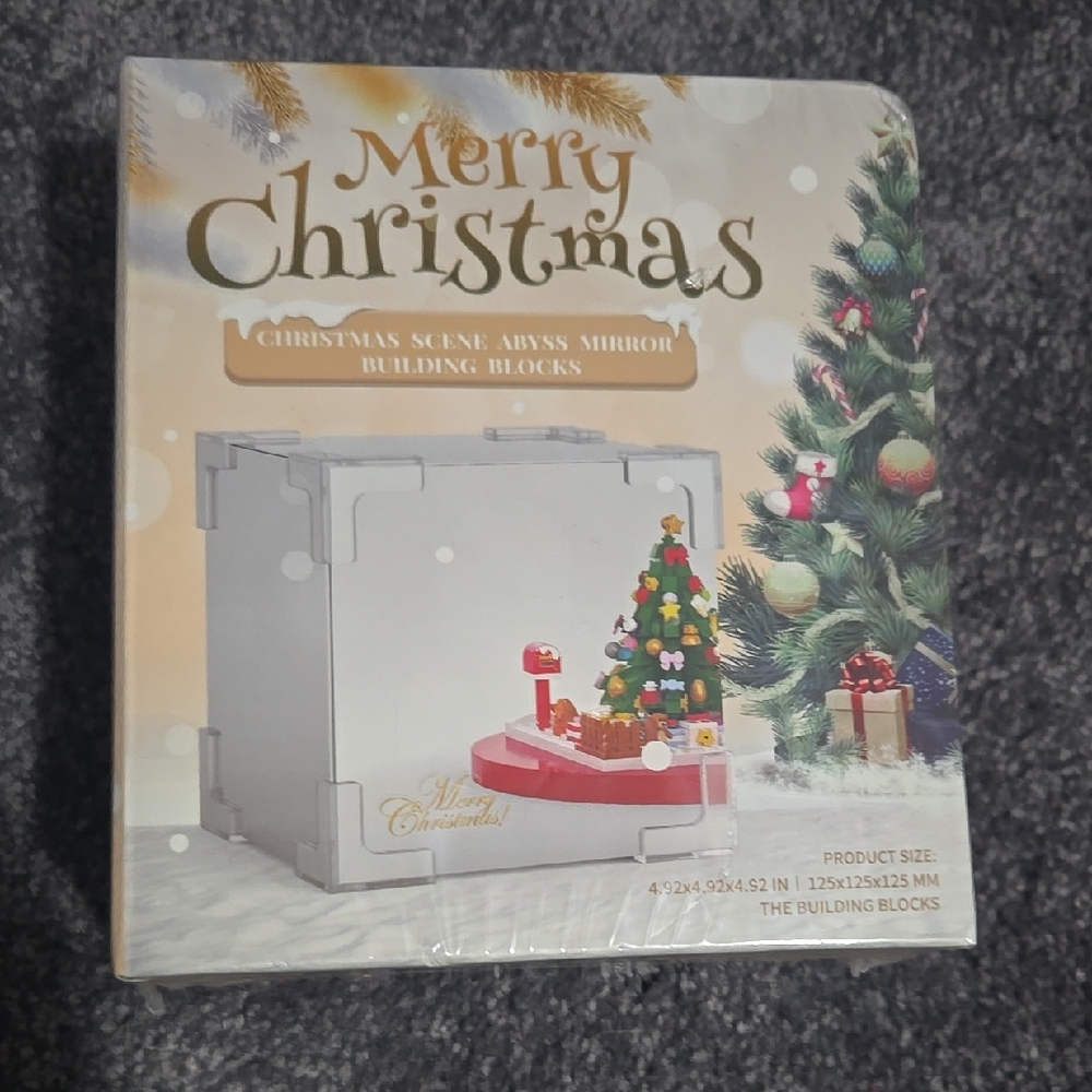 Christmas Scene Building Blocks Set